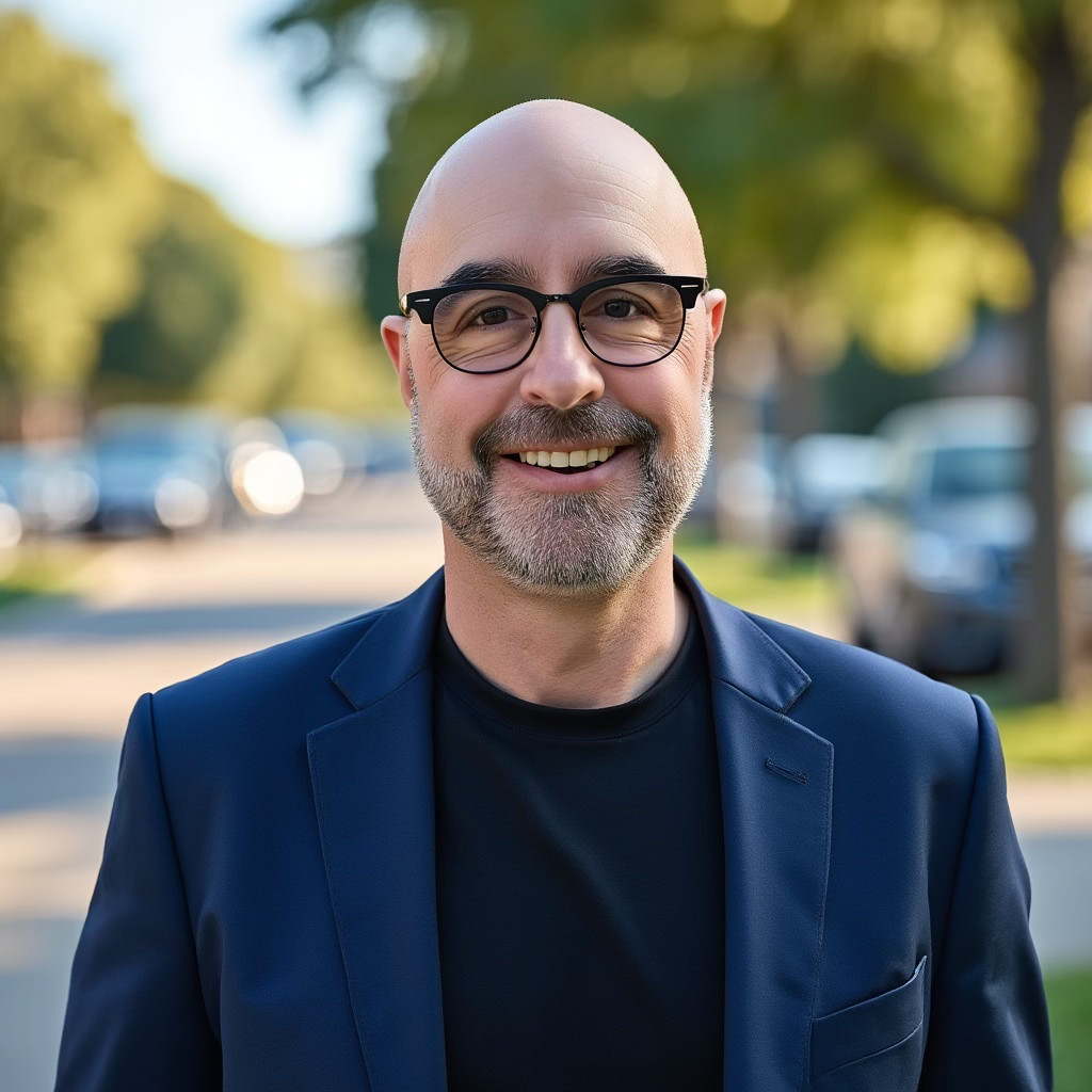 Multitasking woman with child